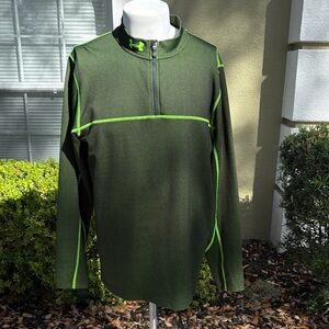 Under Armour ColdGear fitted quarter-zip pullover